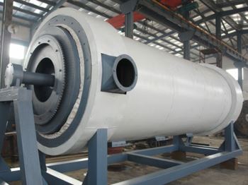 米糠油车间局部 连续式热风炒籽机